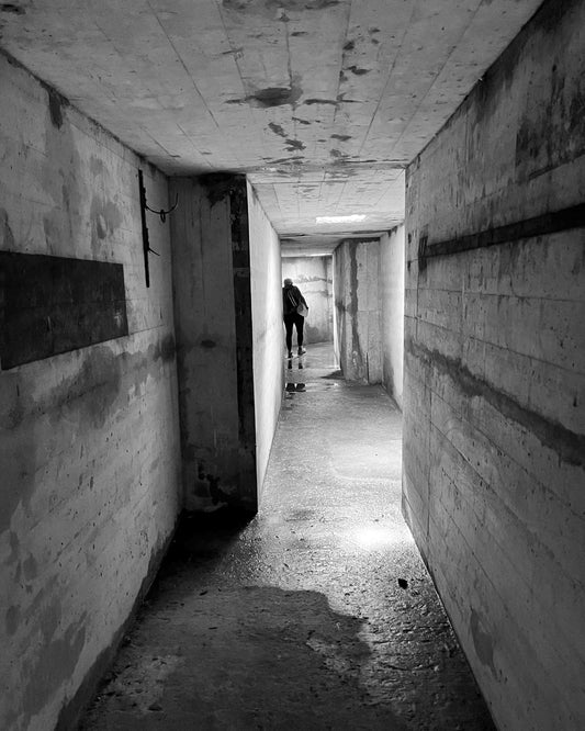 Underground Air Raid Shelter - Lyness Naval Base